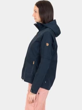 Fjallraven Stina Jacket W női átmeneti kabát sötétkék színben 3