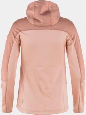 Fjallraven Abisko Trail Fleece W női kapucnis pulóver rózsaszín színben 3