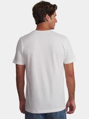 TBS Freditee férfi rövid ujjú póló fehér színben 3