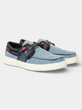 TBS Geoboat férfi slip-on cipő világoskék színben 3