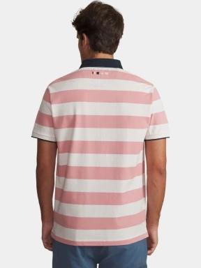 TBS Govanpol férfi galléros póló rózsaszín színben 3