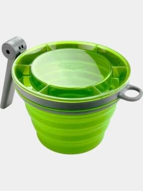 GSI Collapsible Fairshare Mug összenyomható bögre zöld színben 1