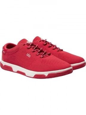 TBS Gueknit férfi sneaker piros színben 3