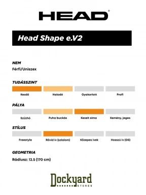 HEAD Shape V2 + PR 11 GW síléc szürke színben 3