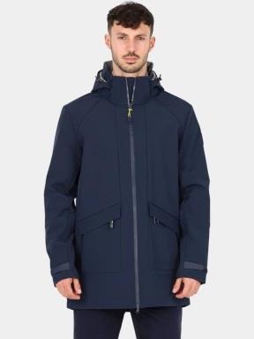 TBS Helnylon férfi softshell kabát sötétkék színben 1