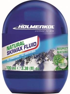 Holmenkol Natural Wax Fluid síwax kék színben 1
