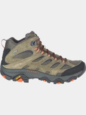 Merrell Moab 3 Mid GTX férfi túrabakancs oliva színben 1