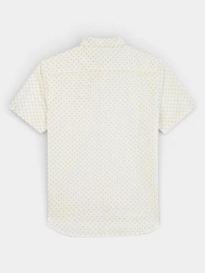 TBS Kevincha férfi rövid ujjú ing homok színben 3