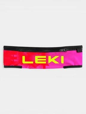 LEKI Trail Running Pole Belt, M-L túrabot tartó öv magenta színben 1