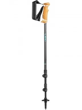 LEKI Lhasa 90 - 125 cm női túrabot szürke színben 3