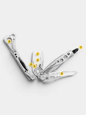 Leatherman Skeletool® multiszerszám multiszerszám szürke színben 3