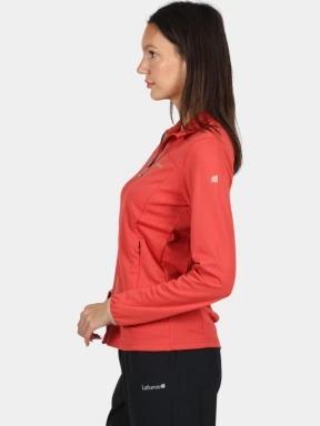Lafuma Shield F-Zip W női polár pulóver piros színben 3
