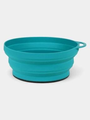 Lifemarque Silicone Ellipse Flexi-Bowl összecsukható tányér kék színben 1