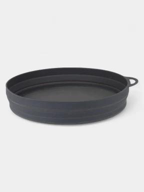 Lifemarque Silicone Ellipse Flexi-Plate összecsukható tányér szürke színben 1
