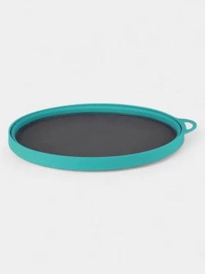 Lifemarque Silicone Ellipse Flexi-Plate összecsukható tányér kék színben 3