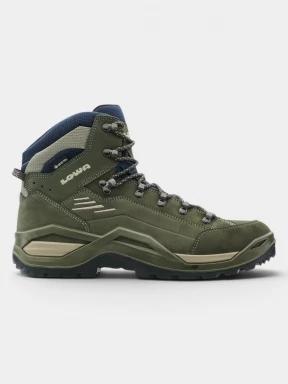 Lowa Renegade GTX MID férfi vízhatlan túrabakancs oliva színben 1