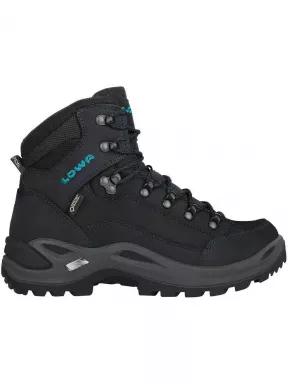 Lowa Renegade Gtx Mid W női vízhatlan túrabakancs fekete színben 1
