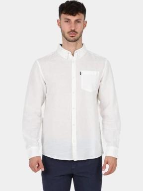 TBS Lynerche férfi hosszú ujjú ing fehér színben 1