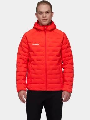 Mammut Sender IN Hooded Jacket férfi túrakabát piros színben 1