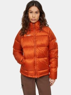 Mammut Glacier Glow IN Hooded Jacket női pehelykabát narancssárga színben 1