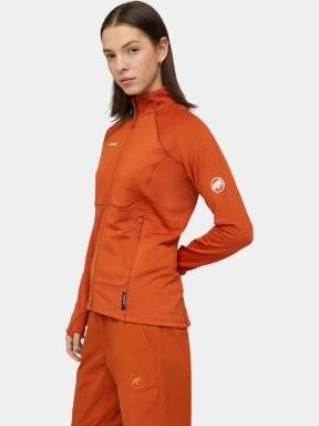 Mammut Taiss ML Jacket női polár pulóver narancssárga színben 3