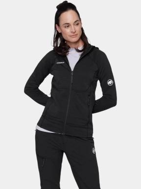 Mammut Taiss ML Hooded Jacket női polár pulóver fekete színben 1