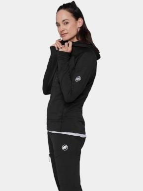 Mammut Taiss ML Hooded Jacket női polár pulóver fekete színben 3