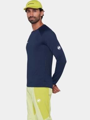 Mammut Ducan FL Longsleeve férfi aláöltöző felső sötétkék színben 3