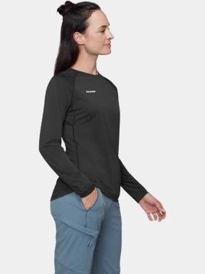 Mammut Ducan FL Longsleeve női aláöltöző felső fekete színben 3