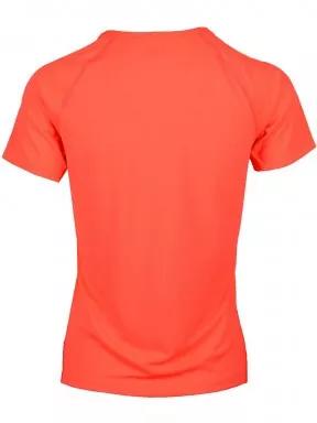 Mico Woman Half Sleeves R/Neck Running Shirt női rövid ujjú sport póló szürke színben 3
