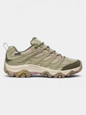 Merrell MOAB 3 GTX női vízhatlan túracipő világoszöld színben 1