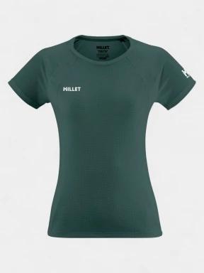 Millet Fusion TS SS W női rövid ujjú sport póló zöld színben 1