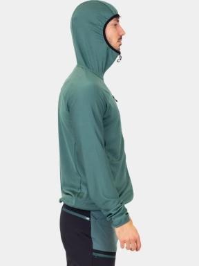 Millet Lokka Hoodie Iii M férfi polár pulóver zöld színben 3