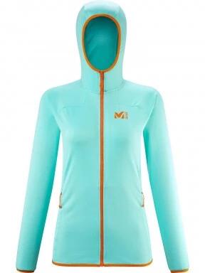 Millet Lokka Hoodie Iii W női polár pulóver világoskék színben 1