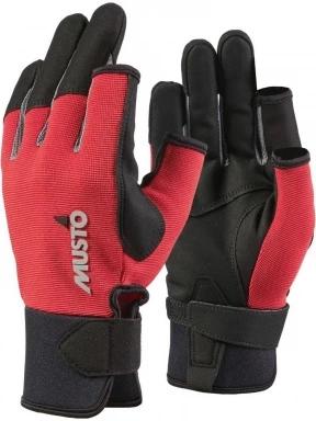 Musto Ess Sailing Lf Glove férfi vitorlás kesztyű piros színben 1