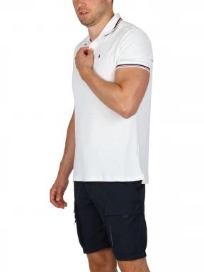 Musto Evo Pro Lite Ss Polo férfi galléros póló fehér színben 3