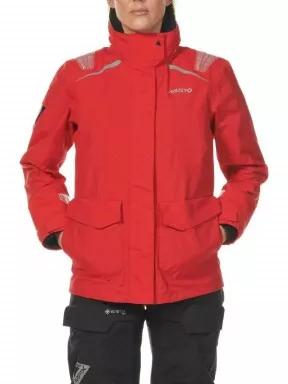 Musto Br1 Inshore Jkt  Fw női vitorlás kabát piros színben 1
