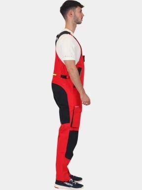 Musto BR2 Offshore Trs 2.0 férfi vitorlás overál piros színben 3