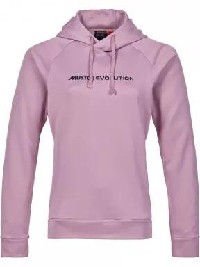 Musto W Evo Osm Tech Hoodie női kapucnis pulóver lila színben 1