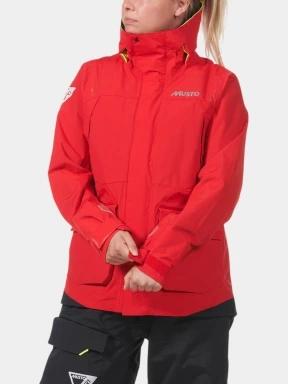 Musto W Br1 Channel Jkt női vitorlás kabát piros színben 1