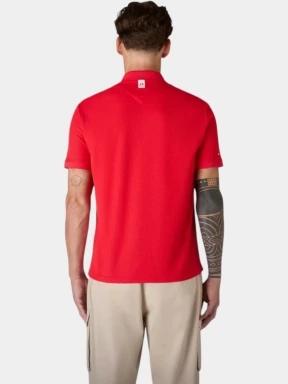 Musto M Evo Crew Pro Lite férfi galléros póló piros színben 3