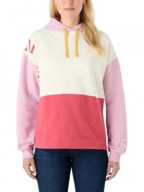 Musto W Classic Musto Hoodie női kapucnis pulóver rózsaszín színben 1