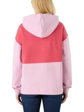 Musto W Classic Musto Hoodie női kapucnis pulóver rózsaszín színben 3