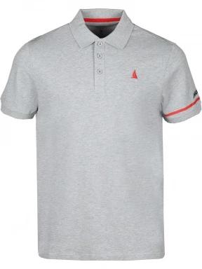 Musto M Musto Red Yacht Ss Polo férfi rövid ujjú póló szürke színben 1
