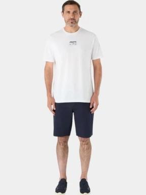 Musto M Flag Ss Tee férfi rövid ujjú póló fehér színben 1