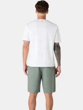 Musto M Classic SS Tee férfi rövid ujjú póló fehér színben 3