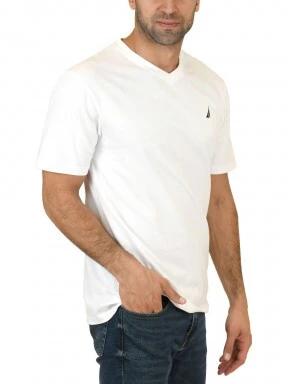 Nautica Mica T-Shirt férfi rövid ujjú póló fehér színben 3