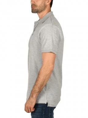 Nautica Calder Polo Shirt férfi galléros póló szürke színben 3