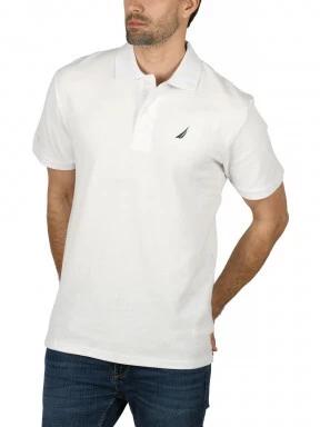 Nautica Calder Polo Shirt férfi galléros póló fehér színben 1