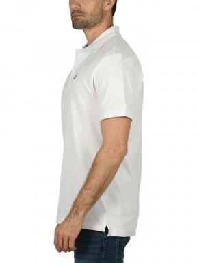 Nautica Calder Polo Shirt férfi galléros póló fehér színben 3